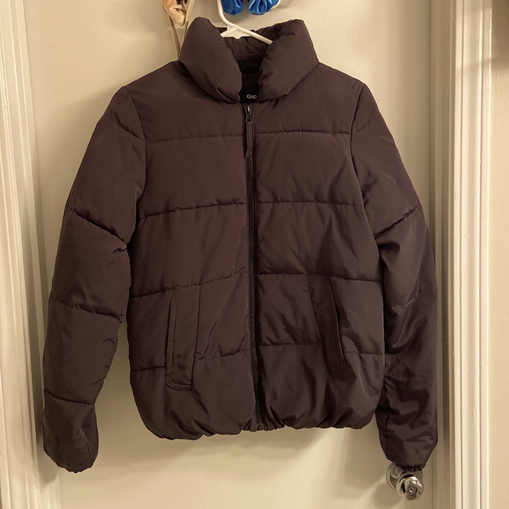 Gap puffer bomber jacket